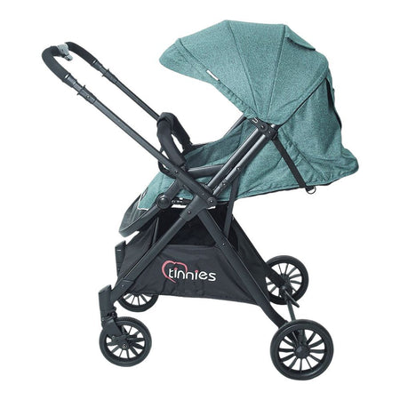 Tinnies Stroller With Reversible Handle, Green, 19.09 x 9.06 x 28.74 Inches, T107 - Image 3