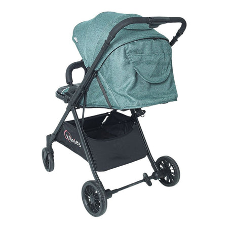 Tinnies Stroller With Reversible Handle, Green, 19.09 x 9.06 x 28.74 Inches, T107 - Image 4