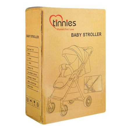 Tinnies Stroller With Reversible Handle, Green, 19.09 x 9.06 x 28.74 Inches, T107 - Image 6
