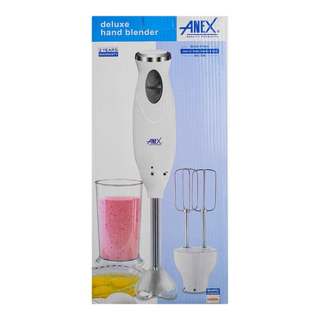Anex Deluxe Hand Blender With Beater, 300W, Black, AG-126 - Image 3