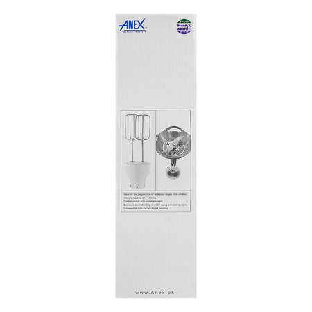 Anex Deluxe Hand Blender With Beater, 300W, Black, AG-126 - Image 4
