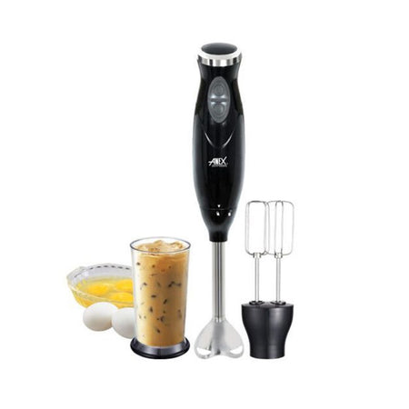 Anex Hand Blender Beater Chopper, Black, AG-140 - Main Image