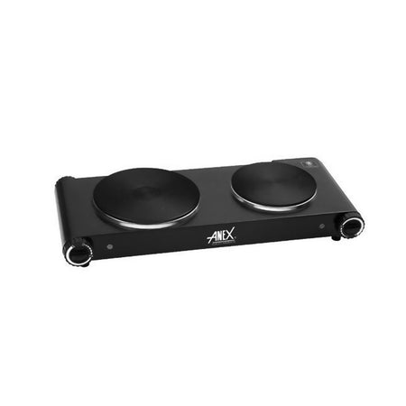 Anex Deluxe Hot Plate, 1500W, Black, AG -2062 - Main Image