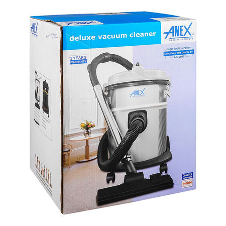 Anex Deluxe Vacuum Cleaner, 1500W, Black & Silver, AG -2097 - Image 2