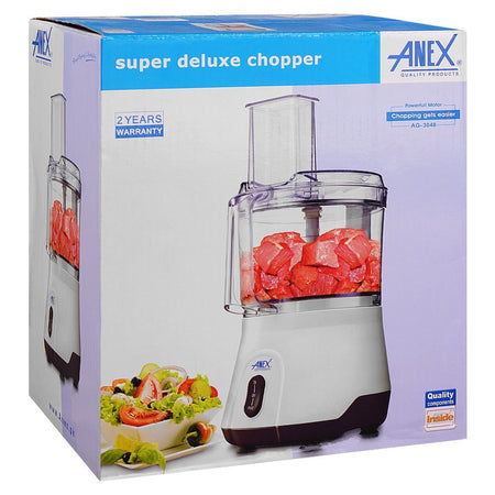 Anex Super Deluxe Chopper, 500W, White, AG-3048 - Image 3