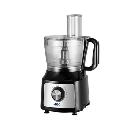 Anex Deluxe Chopper With Vegetable Cutter, 1200ml Plastic Bowl, Black & Silver, AG -3142 - Main Image