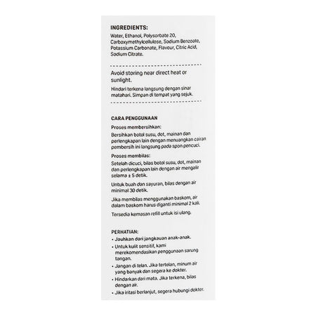 Pigeon Baby Bottles & Accessories Cleaner, 500ml, M79811 - Image 3