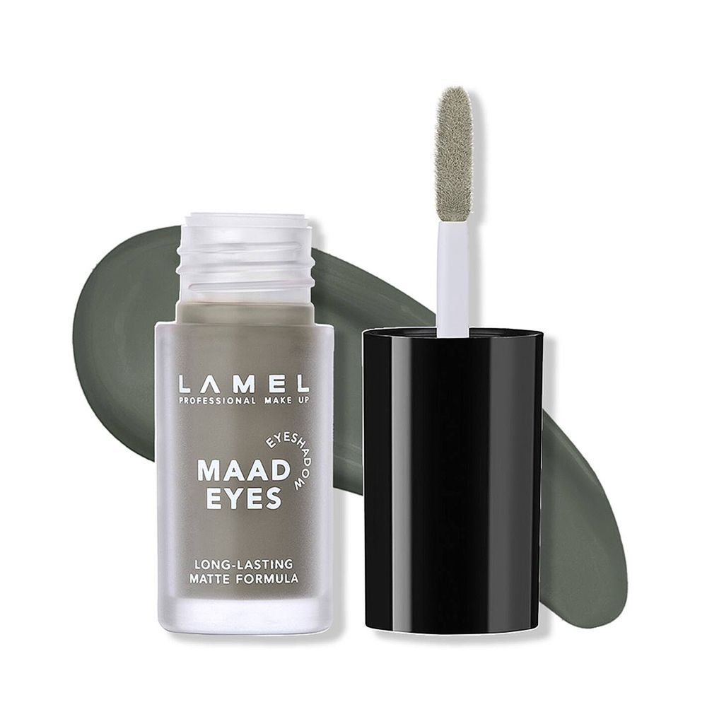 LAMEL Maad Eyes Liquid Eyeshadow, Long Lasting Waterproof Matte Eye Tint, 403 Savage - Image 2