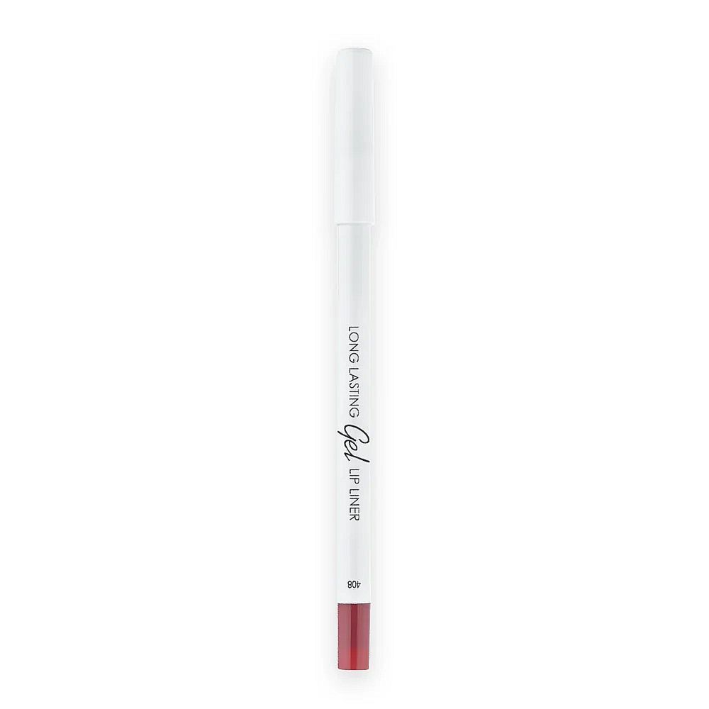 LAMEL Long Lasting Gel Lip Liner, 1.7g, 408 Pink Plum - Image 2