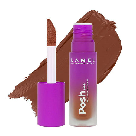 LAMEL Posh Matte Liquid Lip Stain, 404 Blush Pink - Main Image