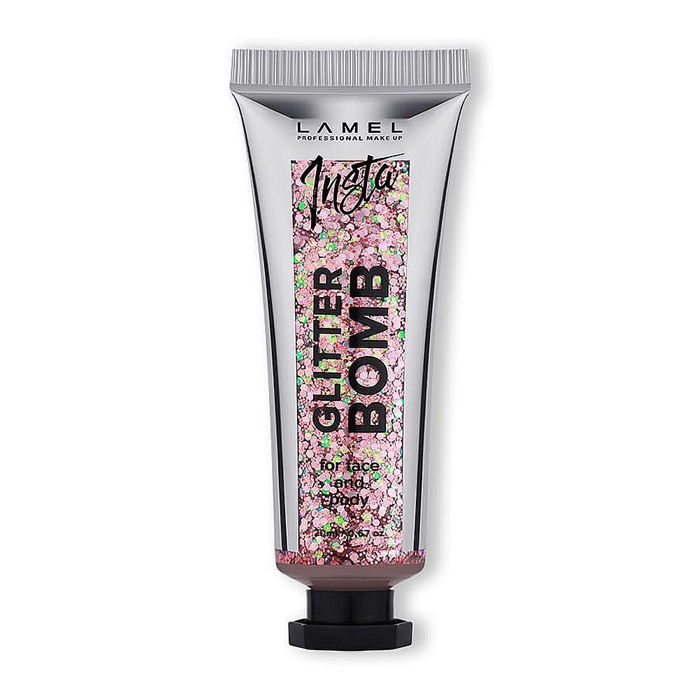 LAMEL Liquid Glitter For Face and Body INSTA Glitter Bomb, 20ml, 403 Lustre - Image 2
