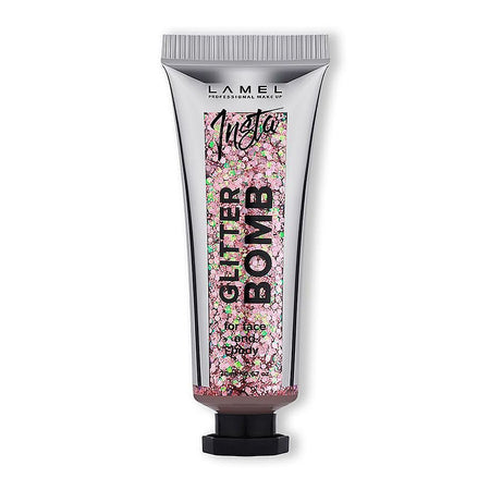 LAMEL Liquid Glitter For Face and Body INSTA Glitter Bomb, 20ml, 403 Lustre - Image 2