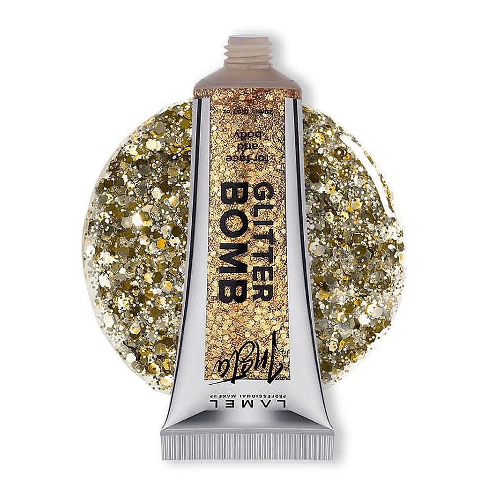 LAMEL Liquid Glitter For Face and Body INSTA Glitter Bomb, 20ml, 402 Flicker - Main Image