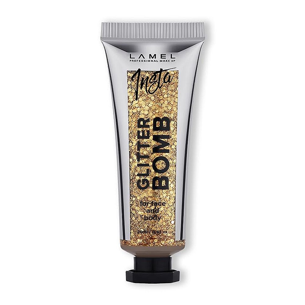 LAMEL Liquid Glitter For Face and Body INSTA Glitter Bomb, 20ml, 402 Flicker - Image 2