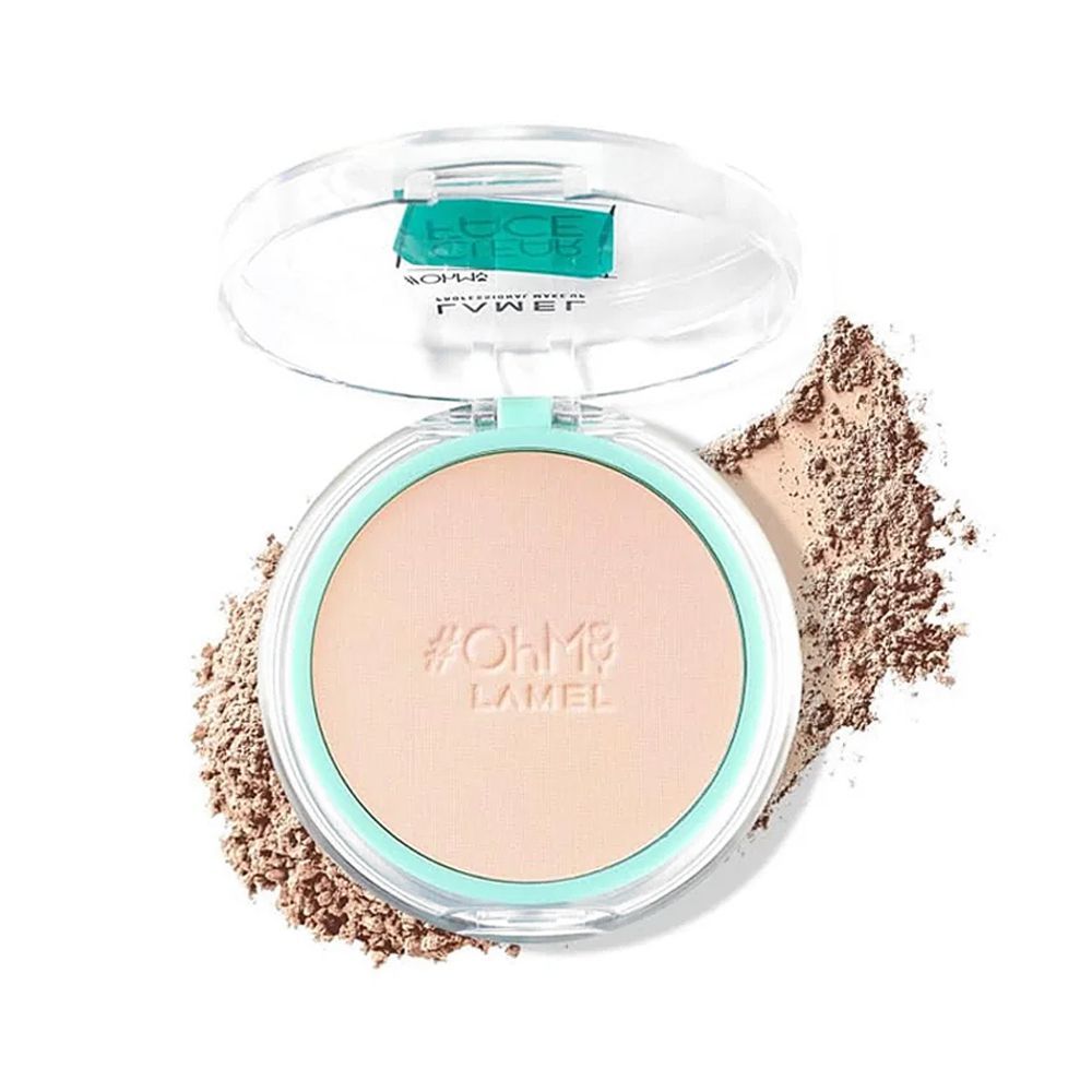 Lamel OhMy Clear Face Compact Powder, 9g, 403 Rosy Beige - Image 2
