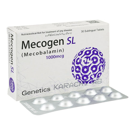 Mecogen SL 1000mg Tablets, Box - Main Image