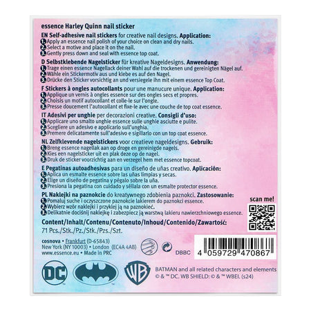 Essence Harley Quinn Nail Stickers - Image 2