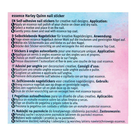 Essence Harley Quinn Nail Stickers - Image 3