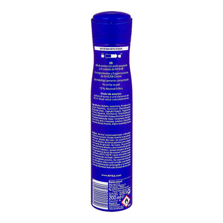 Nivea Protege & Cuida Anti-Transpirant Body Spray, 200ml - Image 2