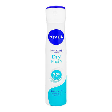 Nivea Dry Fresh Dual Protect Body Spray, 200ml - Main Image