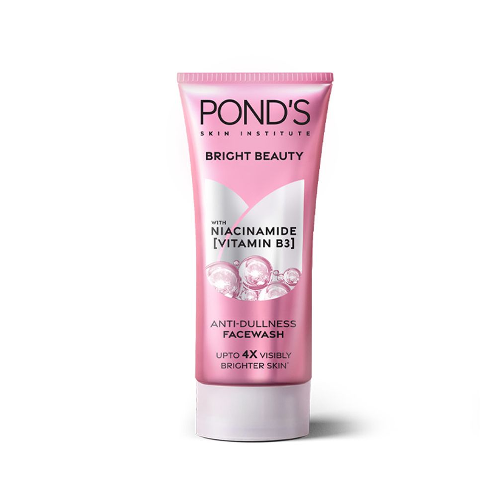 Pond's Bright Beauty Anti-Dullness Face Wash With Niacinamide & Vitamin B3, 100g - Image 5