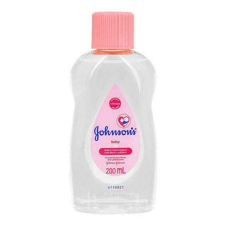 Johnson's Baby Oil, No Parabens and Phthalates, 200ml - Image 2