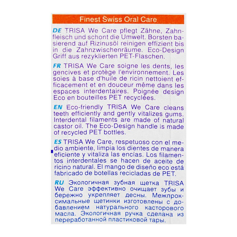 Trisa We Care Soft Toothbrush - Image 3