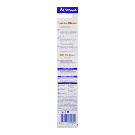 Trisa Swiss Clean Soft Toothbrush With Travel Cap - Image 2