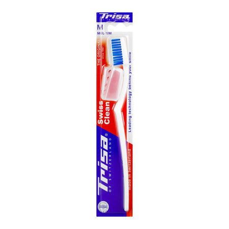 Trisa Swiss Clean Medium Toothbrush - Main Image