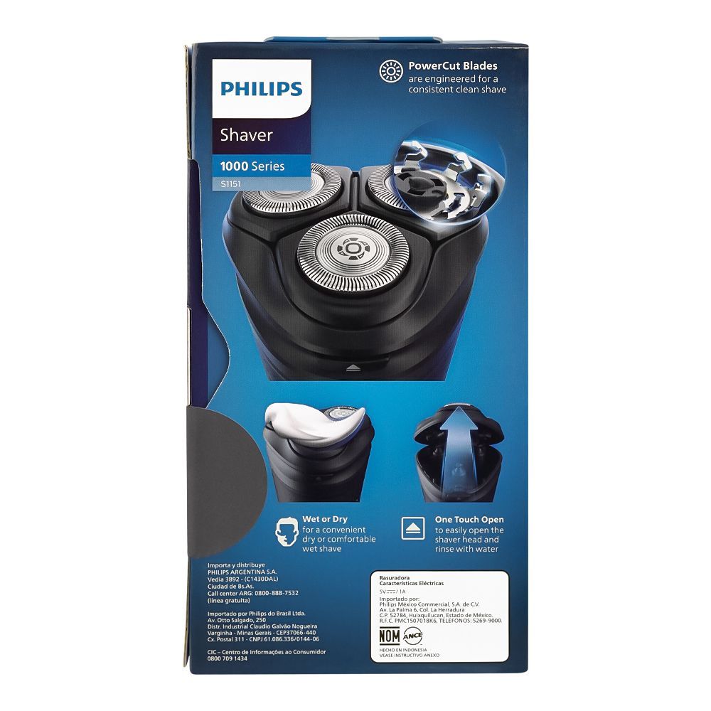 Philips 1000 Series Wet & Dry Electric Shaver, S1151/00 - Image 5