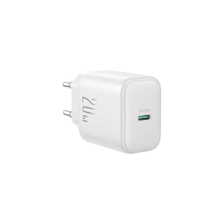 Joyroom PD 20W Fast Charger, Type C To Lightning Cable 1m, White, JR-TCF20EU - Main Image