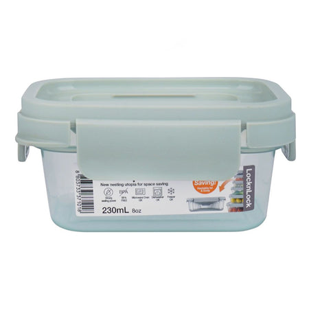 Lock & Lock Nestopia Plastic Container, 230ml Capacity, LLLTN310 - Image 2