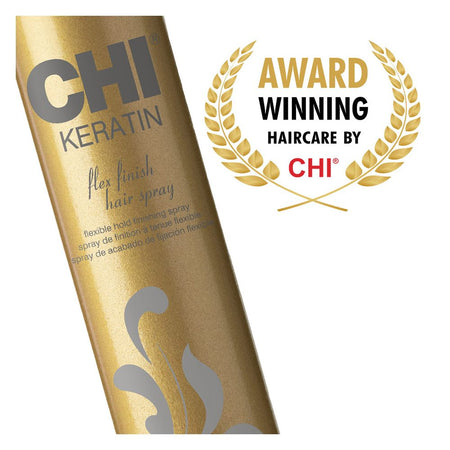 CHI Keratin Flex Finish Hair Spray, Hold Level 3, 284g - Image 6