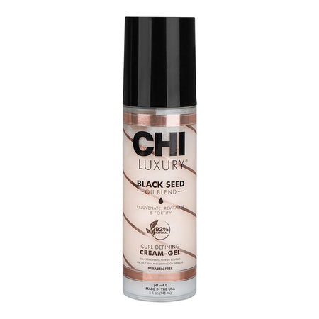CHI Luxury Black Seed Oil Curl Defining Cream Gel, Sulfate, Paraben & Gluten-Free, 184ml - Main Image