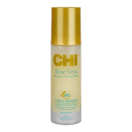 CHI Aloe Vera Moisturizing Curl Hair Cream With Agave Nectar Blend, Paraben & Gluten Free, 147ml - Main Image
