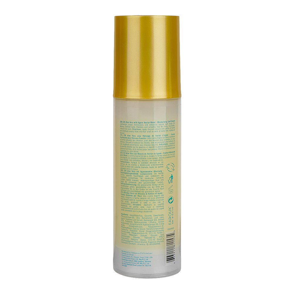 CHI Aloe Vera Moisturizing Curl Hair Cream With Agave Nectar Blend, Paraben & Gluten Free, 147ml - Image 2