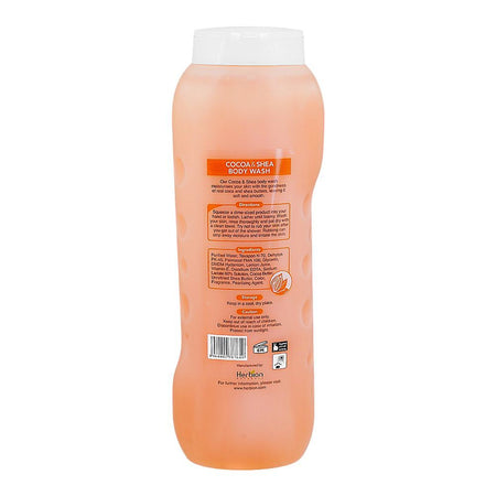 Herbion Cocoa & Shea Body Wash, Paraben Free, 400ml - Image 2