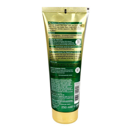 Bioblas Nourishing and Repairing Argan Oil Conditioner, Paraben Free, For All Hair Types, 250ml - Image 2