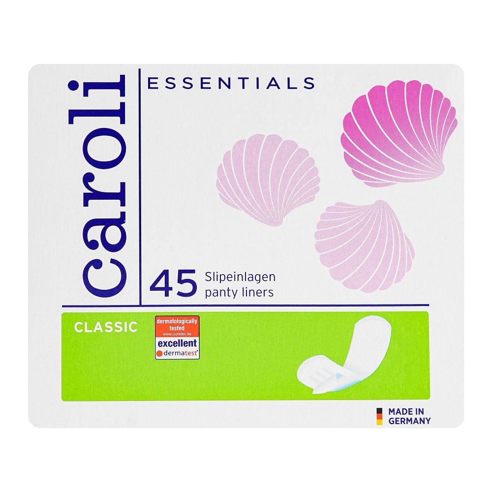 Caroli Essentials Classic Panty Liners, 45-Pack - Image 2