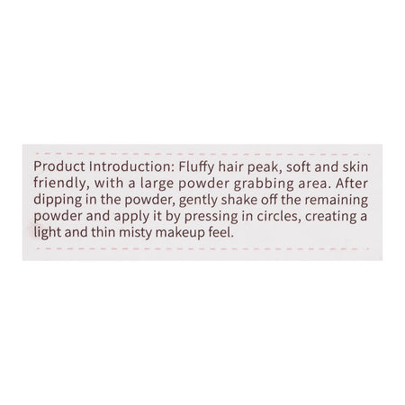 LMLTOP Travel Makeup Fluffy Loose Powder Brush, Pink, 2-Pack, SY611 - Image 5