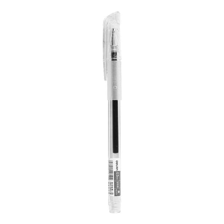 Deli Line Flow Gel Ink Pen, 0.5mm, Black, 1-Pack, ES108 - Image 2