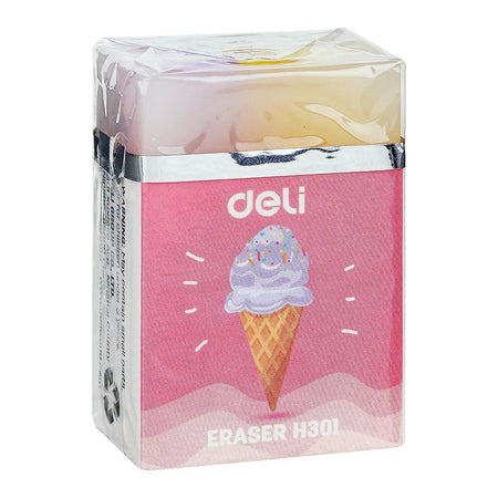 Deli Ice Cream Eraser, Assorted Colors, 1-Pack, EH301 - Main Image
