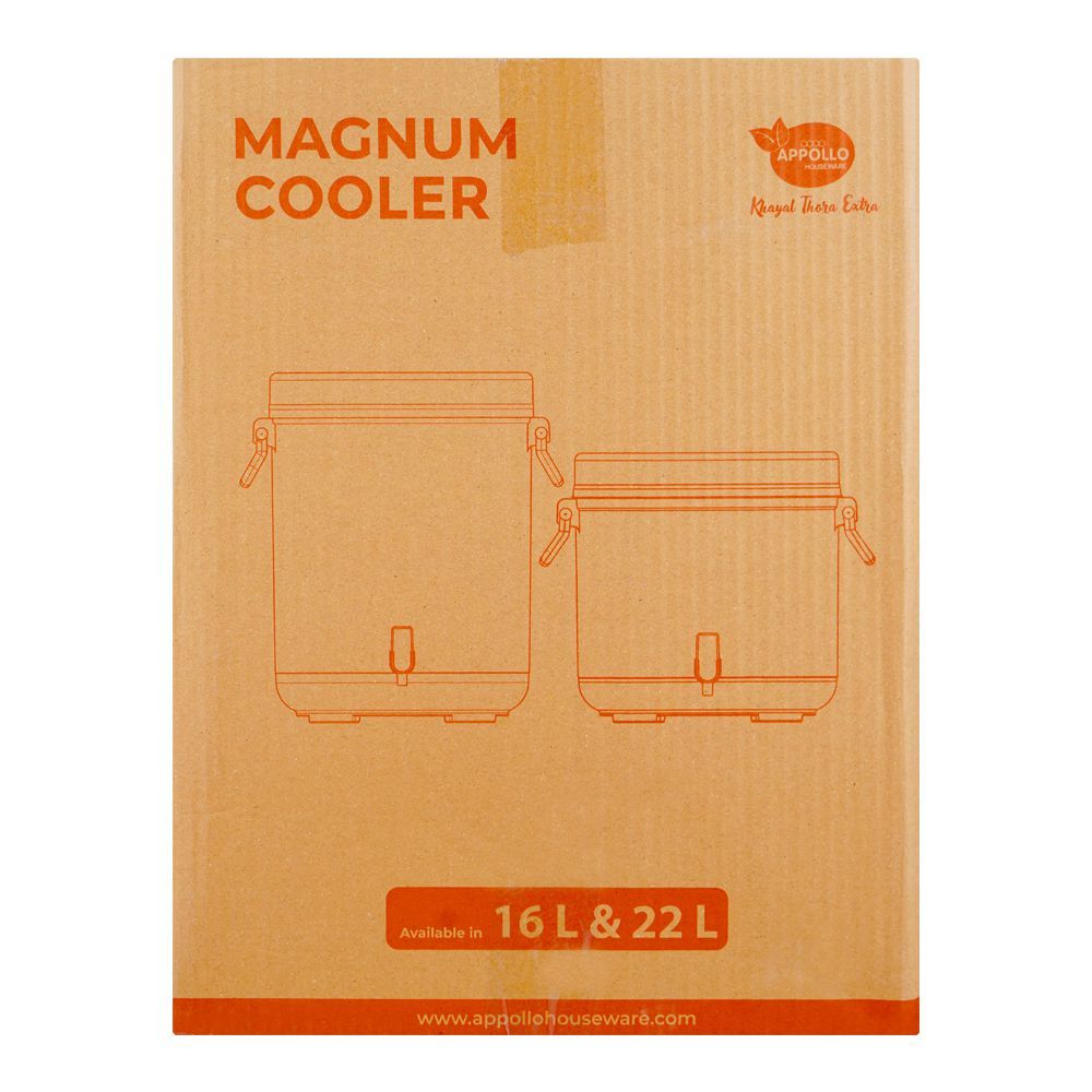 Appollo Magnum Water Cooler, 22 Liter, Red - Image 7