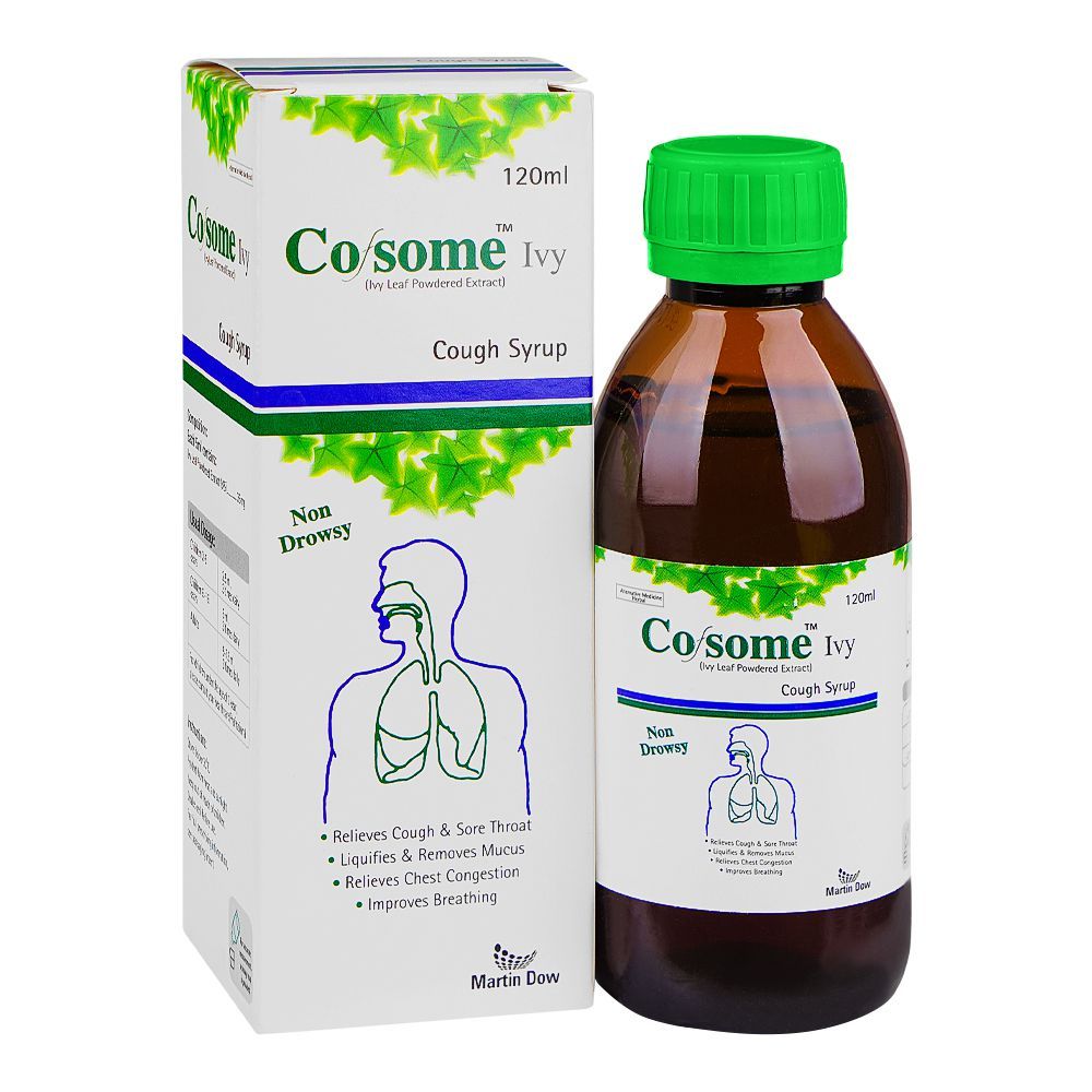 Cofsome Ivy Leaf Cough Syrup, 120ml - Main Image