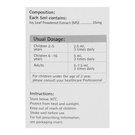 Cofsome Ivy Leaf Cough Syrup, 120ml - Image 5