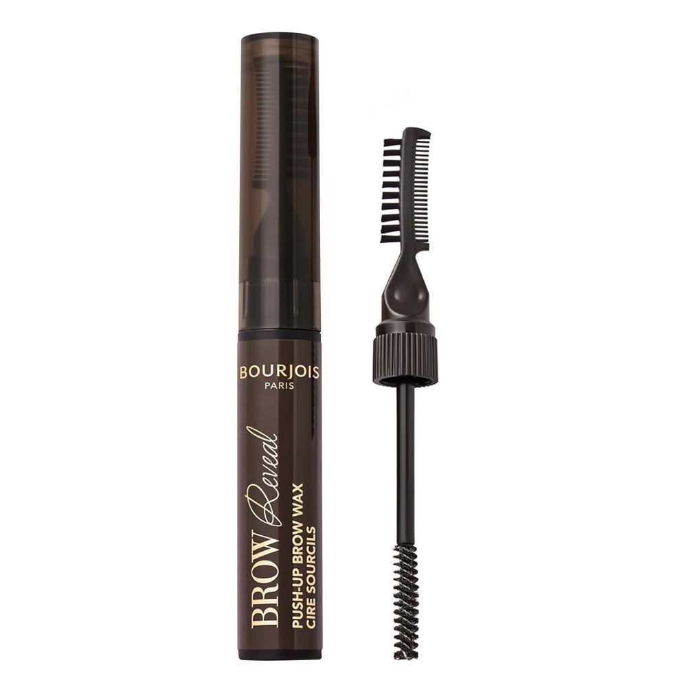 Bourjois Brow Reveal Push-up Brow Wax, Eyebrow Gel, 6g, 4 Black Brown - Main Image