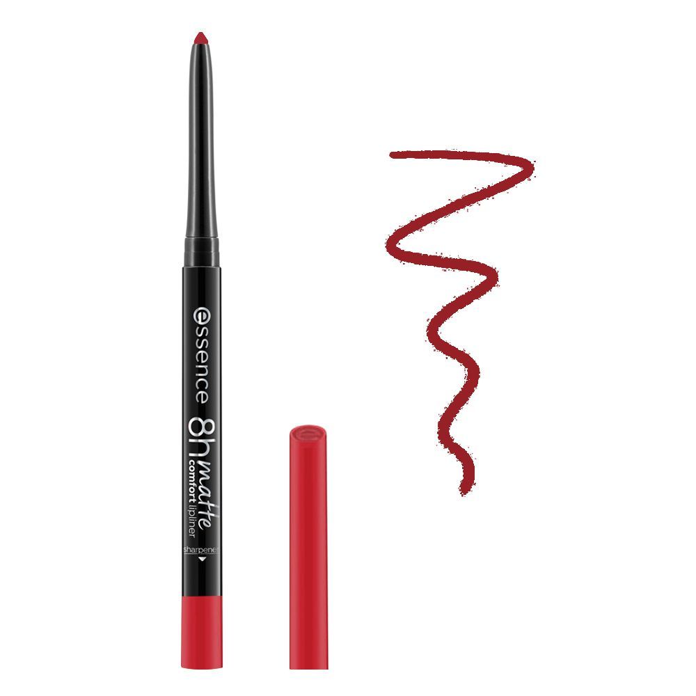 Essence 8h Matte Comfort Lipliner, Vegan, 0.3g, 07 Classic Red - Main Image
