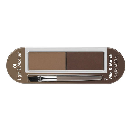 Essence Brow Powder Set, Vegan, 2.3g, 01 Light & Medium - Main Image