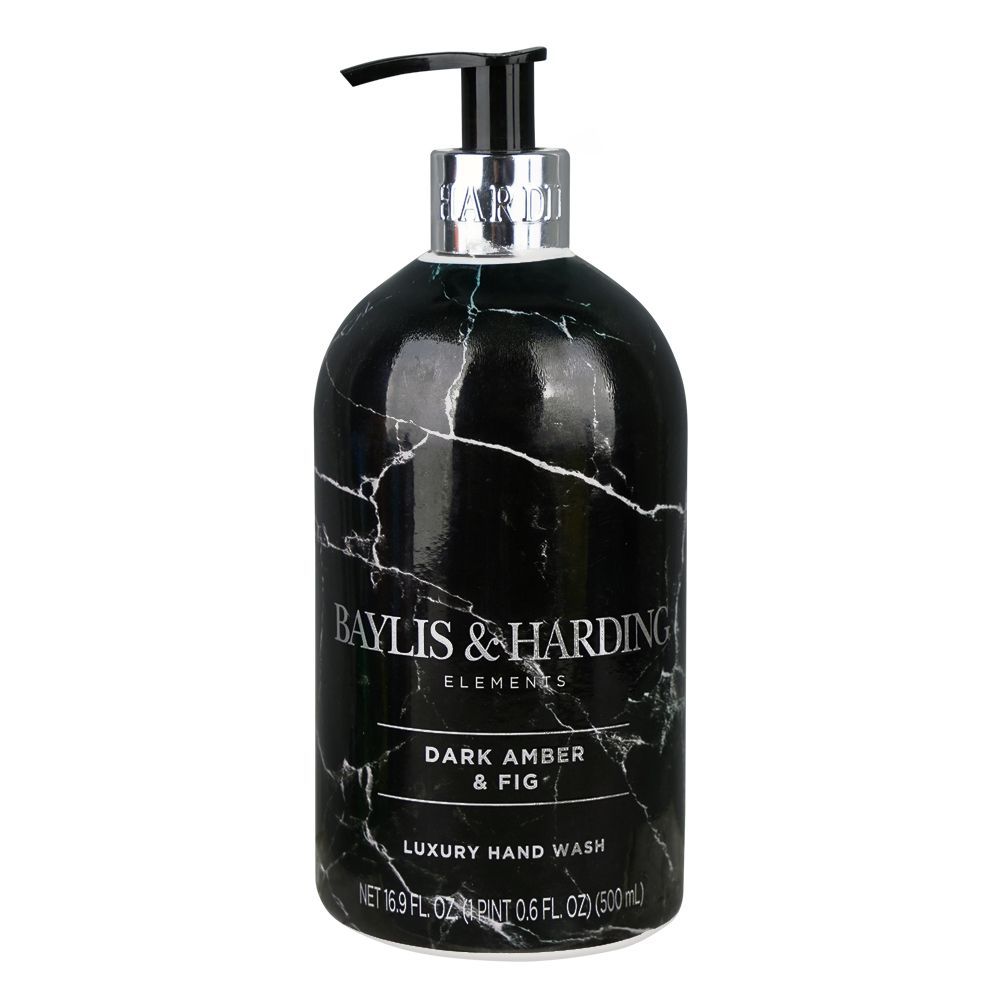 Baylis & Harding Elements Dark Amber & Fig Luxury Hand Wash, 500ml - Main Image