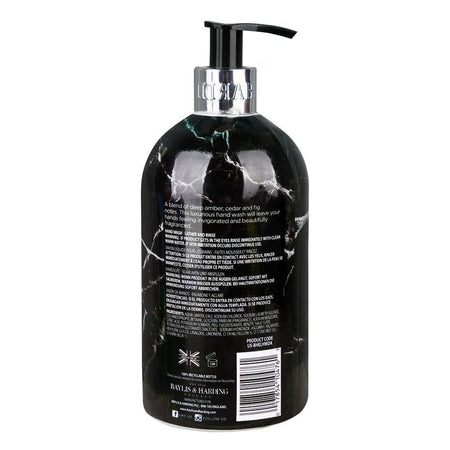 Baylis & Harding Elements Dark Amber & Fig Luxury Hand Wash, 500ml - Image 2